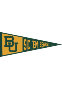 Baylor Bears 13x32 Slogan Pennant - Green
