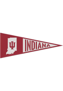 Indiana Hoosiers 13x32 Vault Logo Pennant - Red