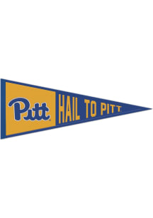 Pitt Panthers 13x32 Slogan Pennant - Blue