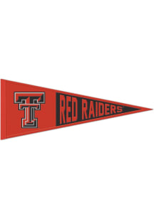 Texas Tech Red Raiders 13x32 Primary Logo Pennant - Black