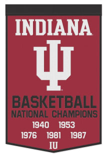 Indiana Hoosiers 24x38 Celebration Banner - Red