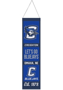 Creighton Bluejays 8x32 Banner - Blue