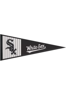 Chicago White Sox 13x32 Primary Pennant - Black