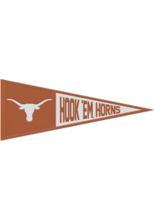 Texas Longhorns 13x32 Slogan Pennant - Burnt Orange