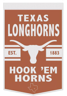 Texas Longhorns 24x38 Slogan Banner - Burnt Orange
