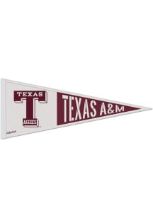 Texas A&M Aggies 13x32 Vault Logo Pennant - Maroon