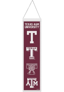 Texas A&M Aggies 8x32 Evolution Banner - Maroon