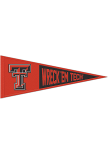 Texas Tech Red Raiders 13x32 Slogan Pennant - Black