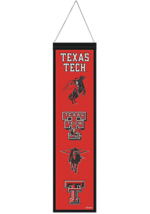 Texas Tech Red Raiders 8x32 Evolution Banner - Black