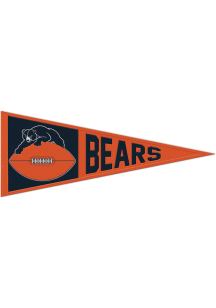 Chicago Bears 13x32 Retro Pennant - Navy Blue