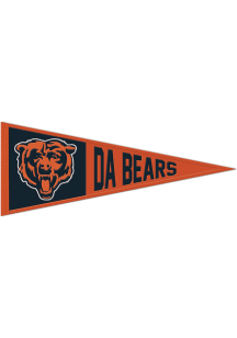 Chicago Bears 13x32 Slogan Pennant - Navy Blue