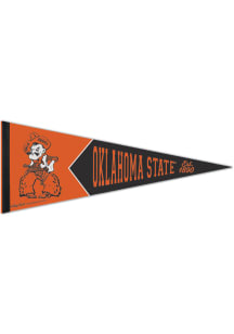 Oklahoma State Cowboys vault 12x30 premium Pennant - Orange