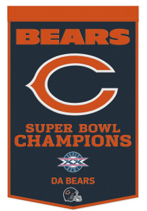 Chicago Bears 24x38 Celebration Banner - Navy Blue