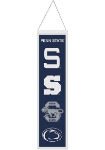 Penn State Nittany Lions 8x32 Evolution Banner - Navy Blue