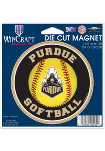 Purdue Boilermakers 4.5x6 Die Cut Magnet