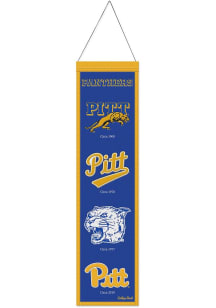 Pitt Panthers 8x32 Evolution Banner - Blue