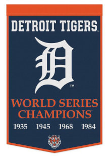 Detroit Tigers 24x38 Champion Banner - Navy Blue
