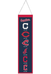 Cleveland Guardians 8x32 Evolution Banner - Navy Blue