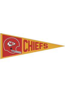 Kansas City Chiefs 13x32 Retro Pennant - Red