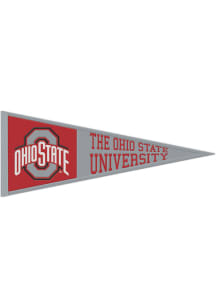 Ohio State Buckeyes 13x32 Primary Logo Pennant - Red