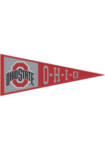 Ohio State Buckeyes 13x32 Slogan Pennant - Red