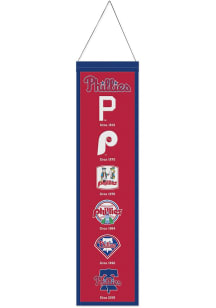Philadelphia Phillies 8x32 Evolution Banner - Red