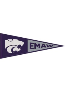 K-State Wildcats 13x32 Slogan Pennant - Purple