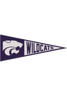 K-State Wildcats 13x32 Primary Logo Pennant - Purple