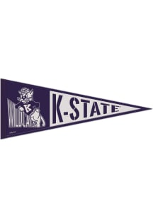 K-State Wildcats 13x32 Vault Logo Pennant - Purple
