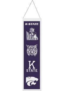 K-State Wildcats 8x32 Evolution Banner - Purple