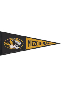 Missouri Tigers 13x32 Slogan Pennant - Black