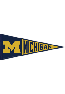 Michigan Wolverines 13x32 Primary Logo Pennant - Blue