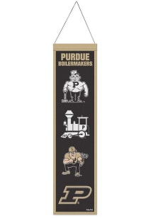 Purdue Boilermakers 8x32 Evolution Banner - Black
