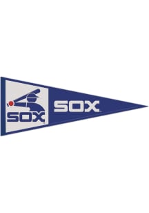 Chicago White Sox 13x32 Retro Logo Pennant - White