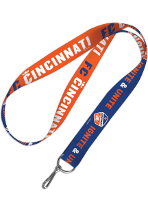 FC Cincinnati 1 Inch Lanyard - Orange