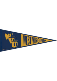 West Virginia Mountaineers 13x32 Vault Logo Pennant