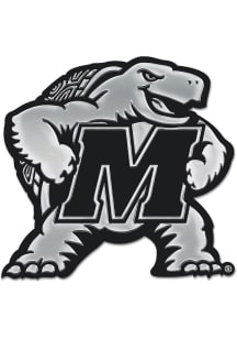 Maryland Terrapins Acrylic Design Car Emblem - Red