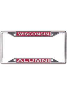 Wisconsin Badgers Alumni License Plate Frame - Red