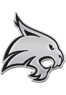 Texas State Bobcats Acrylic Design Car Emblem - Maroon