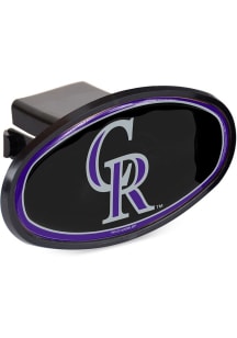 Colorado Rockies Plastic Oval Car Accessory Hitch Cover