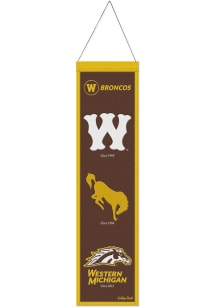 Western Michigan Broncos 8x32 Evolution Banner -