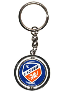 FC Cincinnati Spinner Keychain - Blue