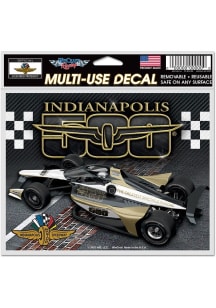Indianapolis MULTI USE 5.75X5.5 Auto Decal - Black