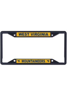 West Virginia Mountaineers Color Metal License Frame