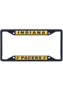 Indiana Pacers Color Metal License Plate Frame - Navy Blue
