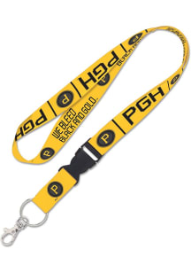 Pittsburgh Pirates City Connect Lanyard - Black
