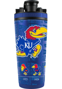 Kansas Jayhawks 26oz Vault Elements Stainless Steel Bottle - Blue