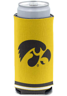 Iowa Hawkeyes Striped Primary Logo Slim Coolie