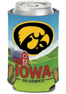 Iowa Hawkeyes State Plate Coolie