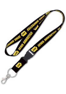 Iowa Hawkeyes ANF Lanyard - Black